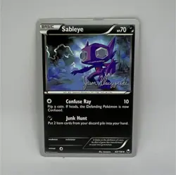 Pokemon Sableye 62/108 World Championships 2013 Uncommon Regular EN 2013 - Image 1