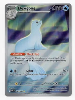 Dewgong 097/094 Me02: Phantasmal Flames Holo Illustration Rare Pokemon TCG 🦭 - Image 2