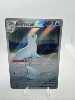 Pokemon TCG Dewgong 097/094 Phantasmal Flames Illustration Rare Near Mint - Image 1