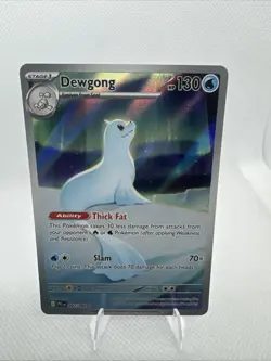 Pokemon TCG Dewgong 097/094 Phantasmal Flames Illustration Rare Near Mint - Image 3