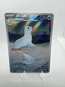 Pokemon TCG Dewgong 097/094 Phantasmal Flames Illustration Rare Near Mint - Image 5