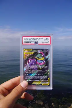 MUK & ALOLAN MUK GX 197/214 PSA 10 - UNBROKEN BONDS - POKEMON - Image 1