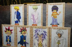 Yu-Gi-Oh Amada Character Profile Cards Set of 10 Vintage Anime Yugi Kaiba Joey - Image 3