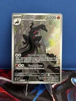 2026 Pokemon TCG Salazzle 224/217 Ascended Heroes Holo Illustration Rare Card NM - Image 1