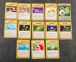 Lot Pokemon Card Trainer Japan Wotc Wizard Old Vintage - Image 1