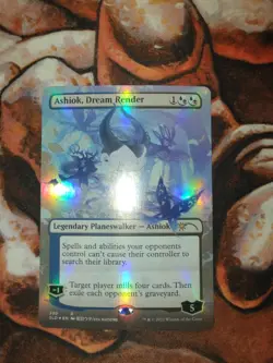 NM FOIL Ashiok, Dream Render Borderless Secret Lair Drop MTG Magic the Gathering - Image 1