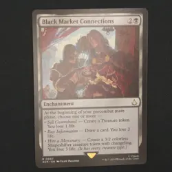 Black Market Connections MTG Assassin's Creed Rare 87 NM - Image 1