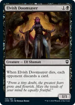 Elvish Doomsayer - Foil x1 - Commander Legends - NM-Mint, English - Commander Le - Image 1