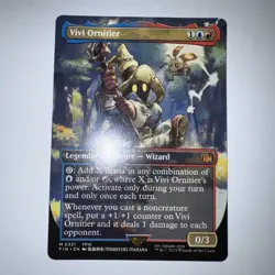 MTG Final Fantasy Vivi Ornitier Borderless NM - Image 1