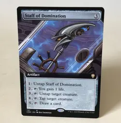 MTG Staff of Domination - Extended - CMR NM - Image 1