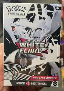 Pokemon TCG: Scarlet & Violet White Flare Booster Bundle Box (6 Pack) New 2025. - Image 1