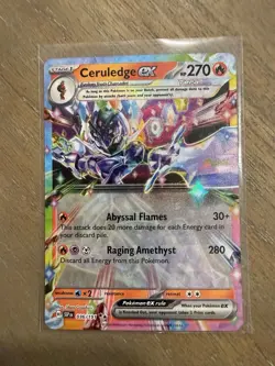 Ceruledge ex 036/191 Double Rare Surging Sparks Pokemon Near Mint - Image 1