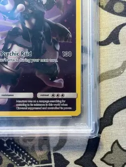 Pokemon Armored Mewtwo 2019 Fall Coll. Chest Full Art Promo SM228 PSA 9 - Image 3