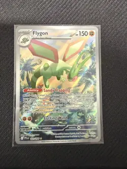 Pokemon Flygon 101/094 Me02: Phantasmal Flames Illustration Rare Holo - Image 1