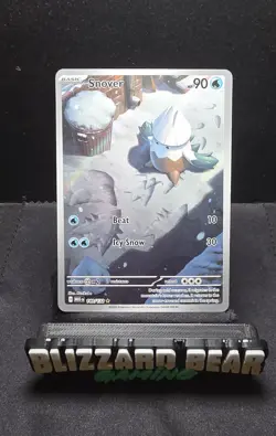Pokemon Snover - ME01: Mega Evolution 140/132 Illustration Rare NM - Image 1