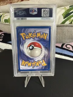 Pokemon Here Comes Team Rocket 1st Edition Rare #15 PSA 7 New Cert - Image 2