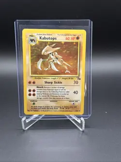 Kabutops ⭐ 9/62 Holo Rare Fossil 1999 Pokemon LP/MP - Image 1