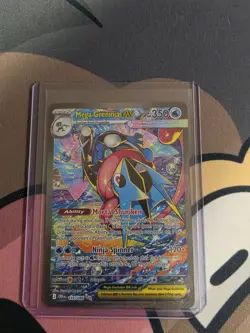 Mega Greninja ex 116/086 Me04: Chaos Rising SIR - PACK FRESH - Image 1
