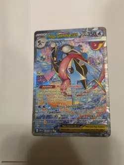 Mega Greninja ex 116/086 Me04: Chaos Rising SIR - PACK FRESH - Image 4