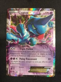 Carte Pokemon Coatox Ex 41/106 Etincelles - Image 1