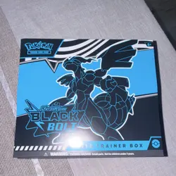Pokemon TCG Scarlet & Violet Black Bolt Elite Trainer Box (Read Description) - Image 1