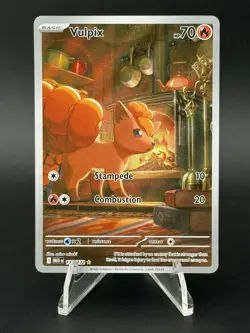 Vulpix 138/132 Illustration Rare Mega Evolution Pokemon NM - Image 1