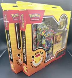 Pokemon Day 2026 Collection Box Sealed – Pikachu Promo + Booster Packs(Lot of 2) - Image 1