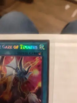 YUGIOH MZMU-EN013 The Gaze of Timaeus Collector's Rare 1st Edition NM - Image 2