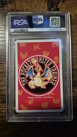 Pokemon Red Playing Cards Raichu 3 of Diamonds #026 PSA 10 Gem Mint - Image 2