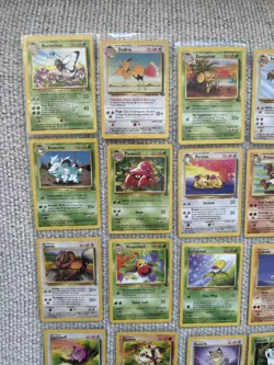 Pokemon TCG Jungle Complete Common & Uncommon Set (32 Cards) WOTC Vintage NM - Image 2