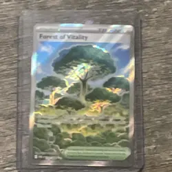 Pokemon Forest of Vitality Holo TCG Card The Pokemon Company Card Stock Standard - Image 1