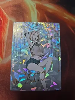 Sakura Haruno FR-004 Naruto Phantom Feature Rare Full Art Foil Custom Card NM - Image 1