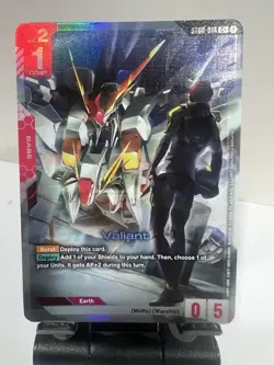 Gundam Card Game - Valiant (C+) - UNPLAYED - NM - Image 1