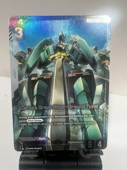 Carta's Graze Ritter Ground Type R+ GD02-073 Dual Impact Gundam Card Game - Image 1