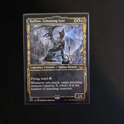 Raffine, Scheming Seer (Showcase) Streets of New Capenna Regular NM MTG - Image 1