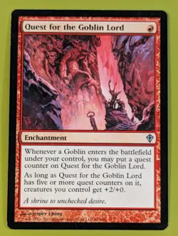 Quest for the Goblin Lord x1 Worldwake 1x Magic the Gathering MTG - Image 1