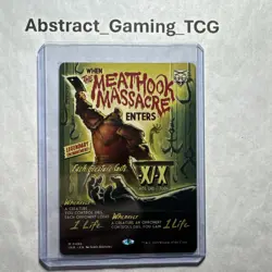 MTG - The Meathook Massacre (INR #486) Innistrad Remastered -Regular NM - Poster - Image 1