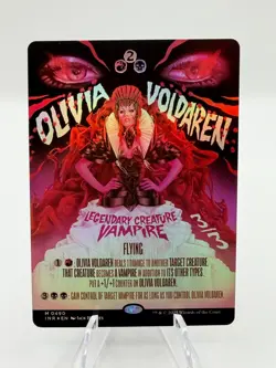 Olivia Voldaren Poster FOIL NM/M MTG Innistrad Remastered Magic the Gathering - Image 1