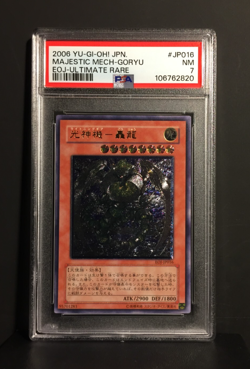 Majestic Mech - Goryu | Ultimate Rare | 2006 EOJ-JP | PSA 7 Near Mint | Yu-Gi-Oh - Image 1