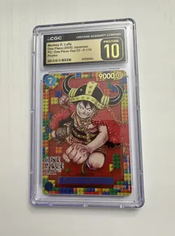 2025 One Piece Monkey D. Luffy #P-110 One Piece Day Promo CGC 10 Pristine - Image 2