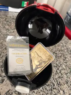 Pokemon Burger King Pikachu Gold Card - Image 1