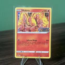 Pokemon Moltres SWSH185 Holo Promo SWSH: Sword & Shield Promo Cards - Image 1