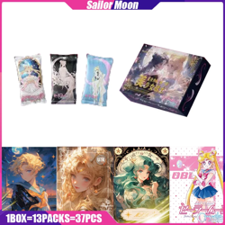 Sailor Moon Crystal Moon Light Premium Trading Card Booster Box Anime CCG NEW - Image 1