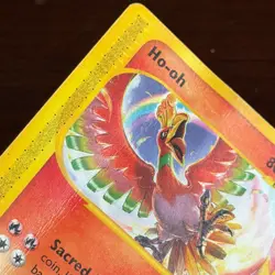 Ho-Oh 52 Non Holo Black Star Promo Pokemon Card DMG - Image 3