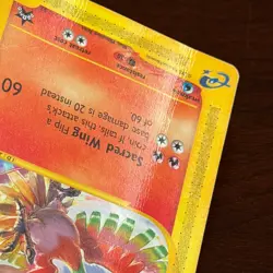 Ho-Oh 52 Non Holo Black Star Promo Pokemon Card DMG - Image 4