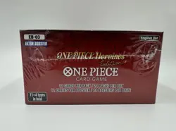 One Piece Card Game Heroines Edition Extra Booster Box EB-03 English Sealed - Image 2