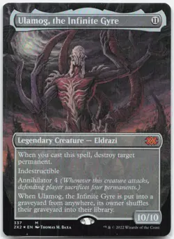 Ulamog, the Infinite Gyre (Borderless) *Foil* 2X2 337 NM-LP - Image 1