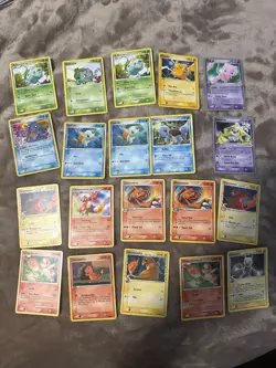 pokemon bundle. Charmeleon, Charmander, Squirtle, Bulbasaur, Mew, Pikachu, Mewto - Image 1