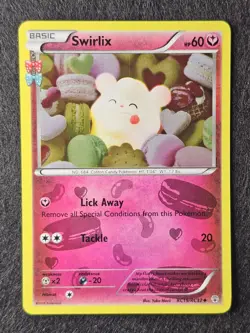 Pokemon TCG Swirlix RC19/RC32 Holo Radiant Collection Generations - Image 1