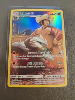 Excadrill 246/236 Secret Rare Pokemon Cosmic Eclipse NM - Image 1